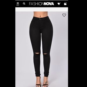Fashion nova canopy jeans size 7